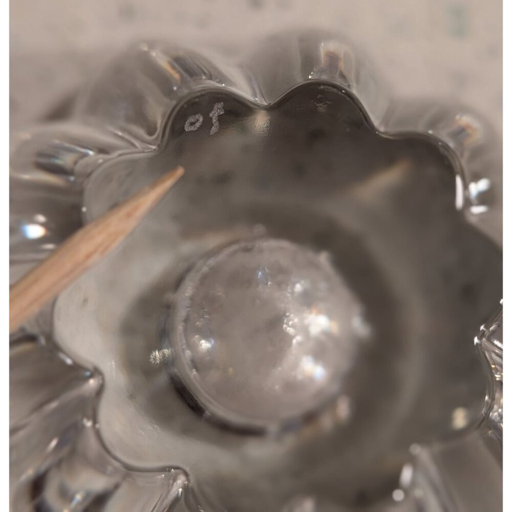 Orrefors Crystal Candle Holders Sven Palmqvist Vintage Stella Pattern - Picture 5 of 16